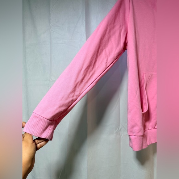 Adidas Pink Full-Zip Hoodie - Picture 4 of 6